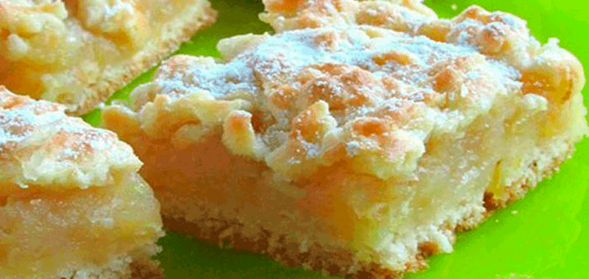 Пирог с нежной лимонно-яблочной начинкой. Вкусно и полезно