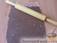Рулет "Баунти" (без выпечки)