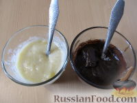 Пудинг с бананом и какао