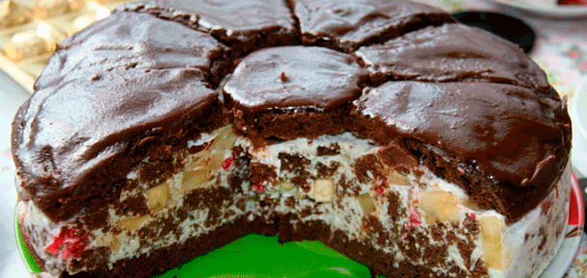 Торт «Африканская ромашка» для истинных сладкоежек