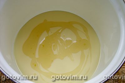 Желейный торт из печенья со сгущенкой без выпечки