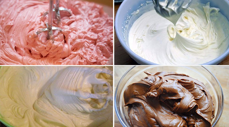 8 самых простых кремов для тортов. Сохрани, точно пригодятся!