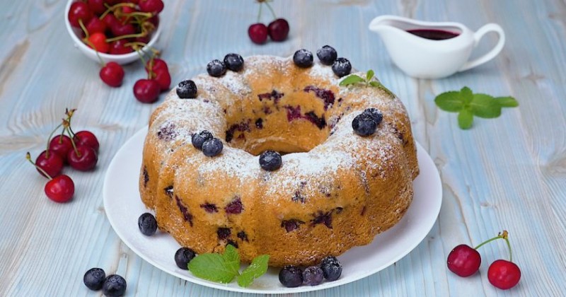 Пирог с ягодами: все гениальное просто, как шарлотка!