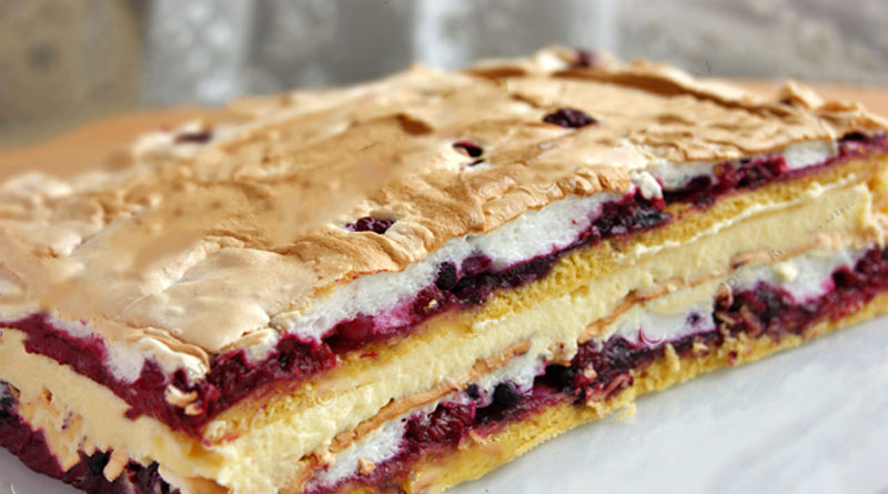 Красивая и невероятно вкусная выпечка: Польский пляцок «Pani Walevska»