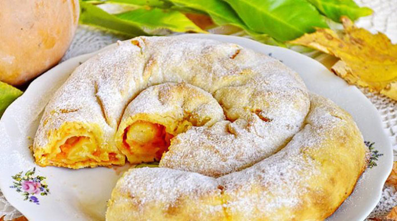 Вертута с яблоками. Вкусная выпечка, полюбившаяся многим