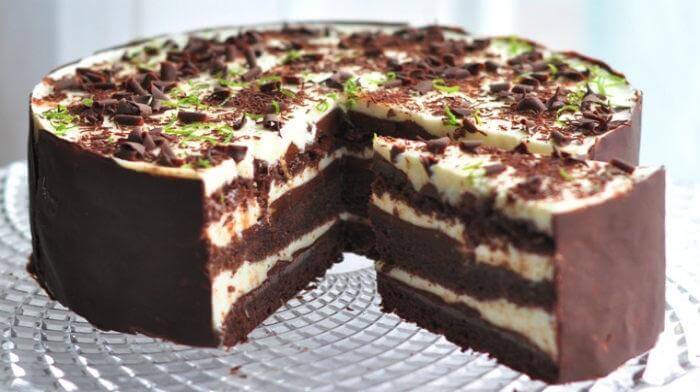 Очень нежный и вкусный торт «Шоко-лайм»