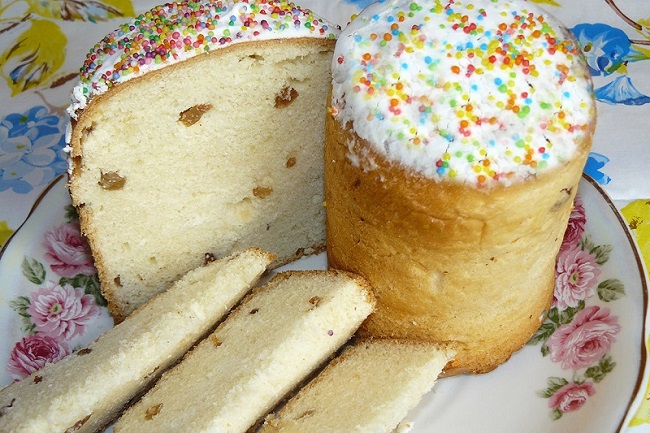 Как приготовить вкусный кулич на Пасху