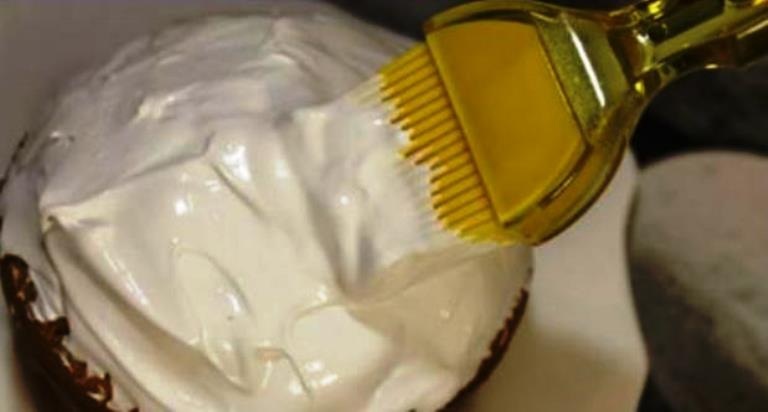 Глазурь для куличей без яиц, которая не будет трескаться и крошиться!