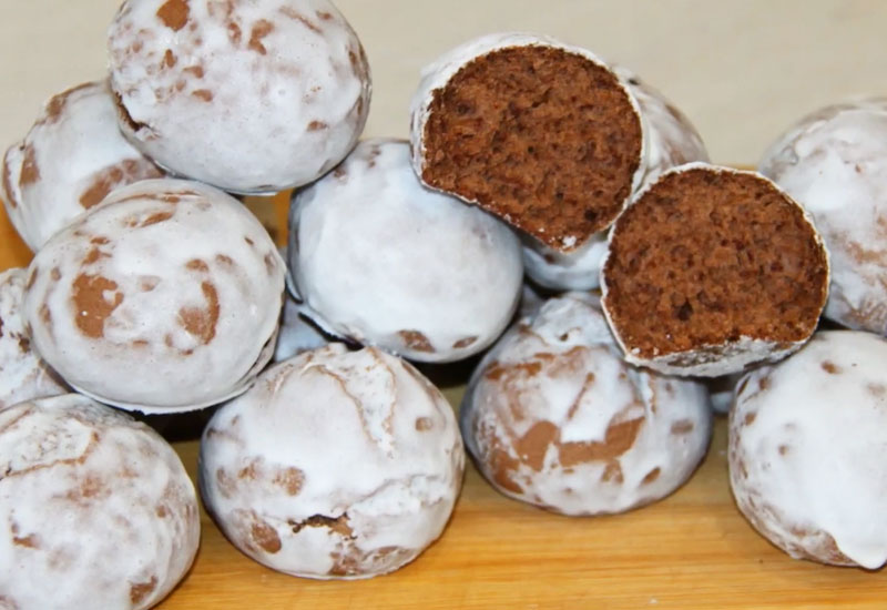 Простой рецепт шоколадных пряников на молоке