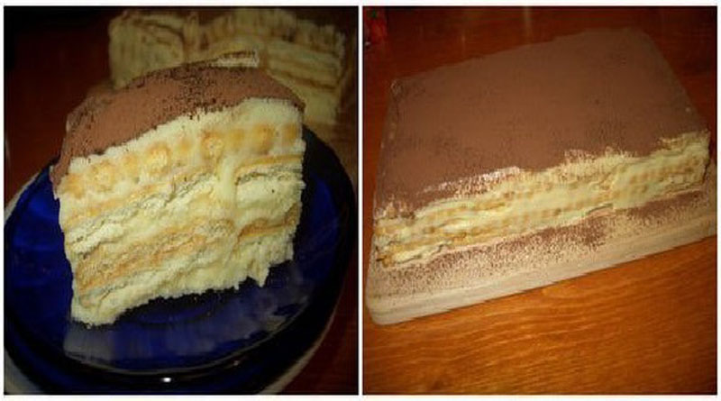 Быстрый и вкусный торт без выпечки