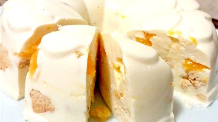 Торт без выпечки «Снежок»: десерт за пару минут