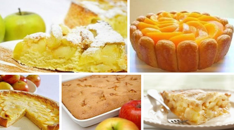 Шарлотка: 10 вариантов приготовления